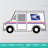 Delivery Truck USPS SVG -Mail Mailman Postal Workers SVG -Essential Workers Delivery SVG - Newmody