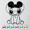 Stitch With Mickey Ears SVG - Stitch SVG  -Disney SVG Newmody