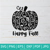 Happy Fall SVG - Fall svg - Autumn SVG - Pumpkins SVG - Newmody