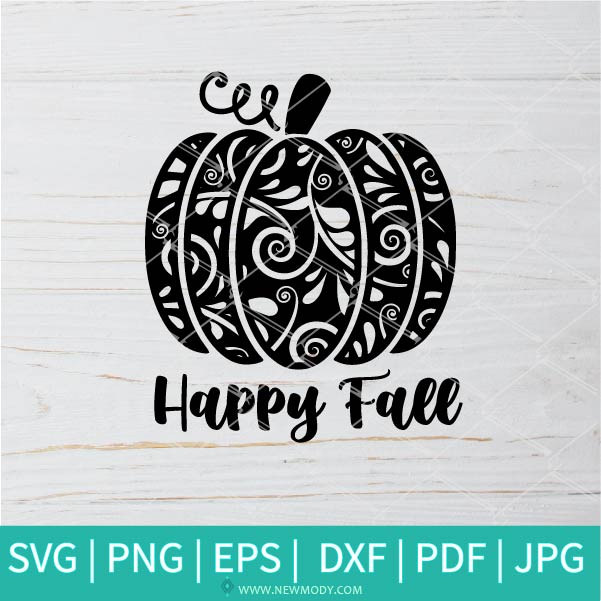 Happy Fall SVG - Fall svg - Autumn SVG - Pumpkins SVG