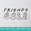 Friends Princesses SVG - Disney SVG - Disney Princess SVG - Newmody