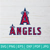Angels Logo SVG - Los Angeles Angels SVG - Newmody