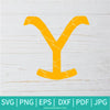 Y Brand Logo SVG - Yellowstone TV Show Logo SVG - Kevin Costner Svg - Newmody