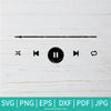 Music Player Buttons SVG - Music SVG - Music Buttons SVG - Newmody