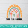 Save Our Children SVG - Human Trafficking awareness Svg - Red X Svg - Newmody