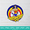 Wonder Woman SVG - Superhero  SVG - Water Tracker Refill SVG - Newmody