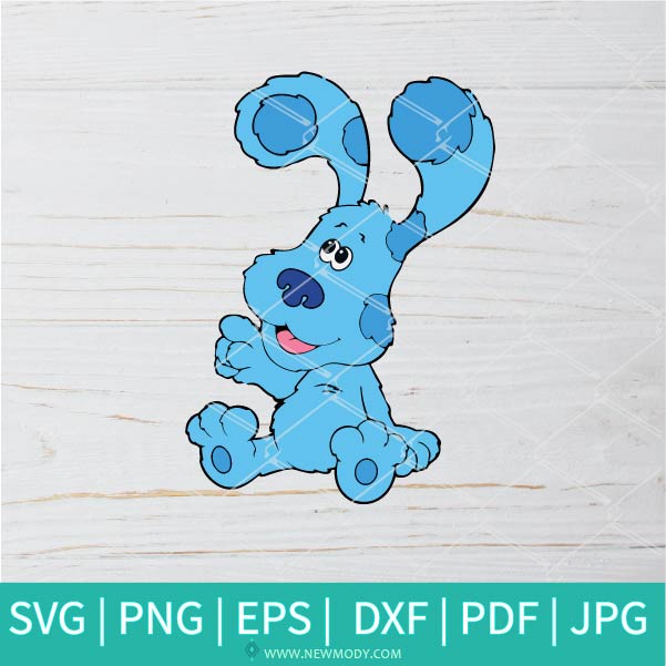 Blues Clues SVG - Blue's Clues TV Show SVG - Puppy SVG - Newmody