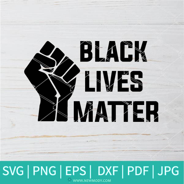 Black Lives Matter svg - RIP George Floyd  SVG -Justice For George Floyd  SVG - Newmody