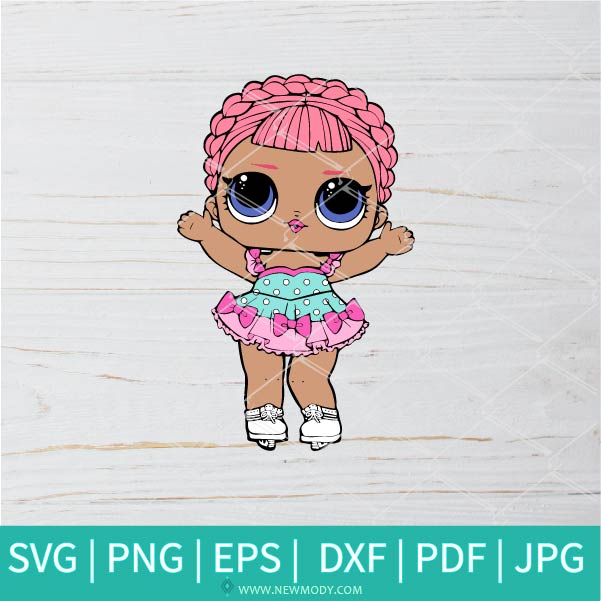 Ice Sk8er SVG - Lol Surprise Dolls SVG - Lol Doll SVG - Newmody