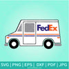 Delivery Truck Fedex SVG -Mail Mailman Postal Workers SVG -Essential Workers Delivery SVG - Newmody
