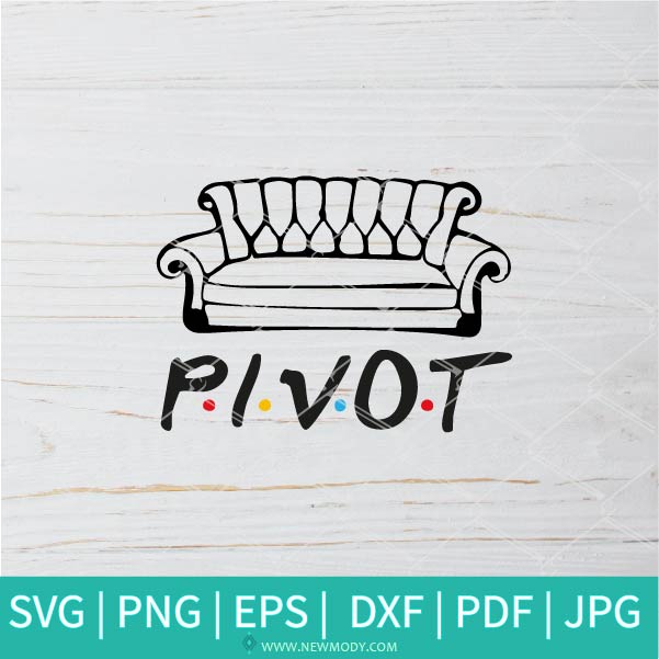 Friends Couch SVG - Friends Show Sofa SVG - Newmody