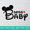 Boss Baby Mickey SVG - Mickey Mouse SVG - Newmody