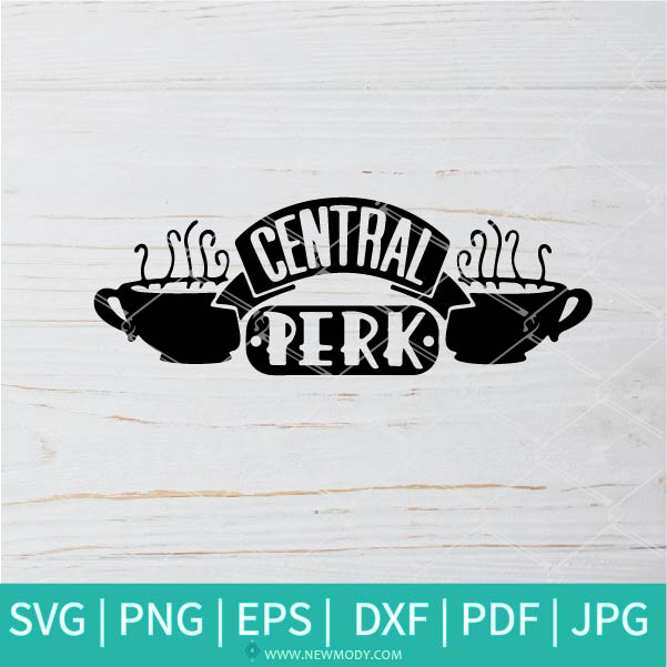 Central Perk SVG - Friends Svg - Central Perk Logo SVG - Newmody
