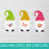 Spring Gnomes SVG - Gnomes with flowers Svg - Spring SVG - Gnomes with butterflies SVG - Gnomes with Flowers and Butterfly SVG - Newmody