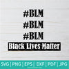 BLM SVG - Black Lives Matter svg - RIP George Floyd  SVG - Newmody