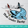 That Looks Tasty SVG - Fishing SVG - Fish SVG - Humor SVG - Bass Fish SVG - Newmody