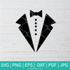 Tuxedo Bow Tie SVG - Tuxedo SVG - Groom SVG - Gentlemen SVG - Newmody