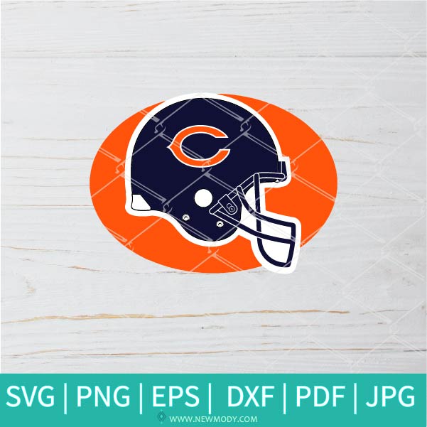 Chicago Helmet SVG - Chicago Bears SVG - Chicago Bears Logo SVG - American football SVG - Newmody