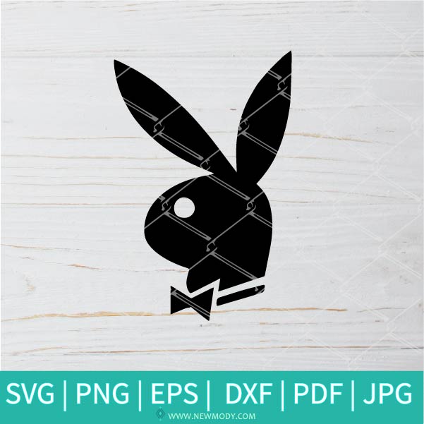 Playboy Bunny SVG - Bunny SVG -  Happy Easter SVG - Newmody