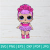 Sugar Queen SVG - Lol Surprise Dolls SVG - Lol Doll SVG - Newmody