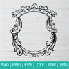 Picture Frame SVG - Decorative Border Ornament SVG - Vector Frame - Newmody
