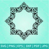 Star Frame SVG - Border SVG -Decorative Border Frame PNG - Newmody