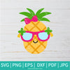 Cute Pineapple SVG - Pineapple SVG - Pineapple Sunglasses svg - Summer Svg - Newmody