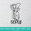 Dopey SVG - Seven Dwarfs Bashful SVG - Newmody