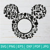 Mickey Mouse Split SVG -  Mickey Split PNG - Newmody
