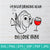 Dory I'm Never Drinking Again Wine SVG -Dory Disney SVG