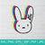 Bad Bunny Outline SVG - Bad Bunny SVG - El Conejo Malo SVG