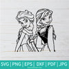 Elsa and Anna SVG - Disney Princess Elsa and Anna SVG - Newmody