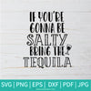 If You're Gonna Be Salty Bring The Tequila SVG - Tequila svg - Newmody