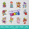 Muppet Babies Bundle SVG - Muppet Babies Characters svg- Babies Svg - TV Kids SVG - Newmody