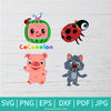 Coco melon Bundle SVG - ThatsMEonTV SVG -  You Tube Kids SVG - CoCo Melon svg Ladybird beetle - Newmody