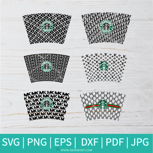 Louis Vuitton Earrings SVG Cut File DXF PNG and EPS Vector