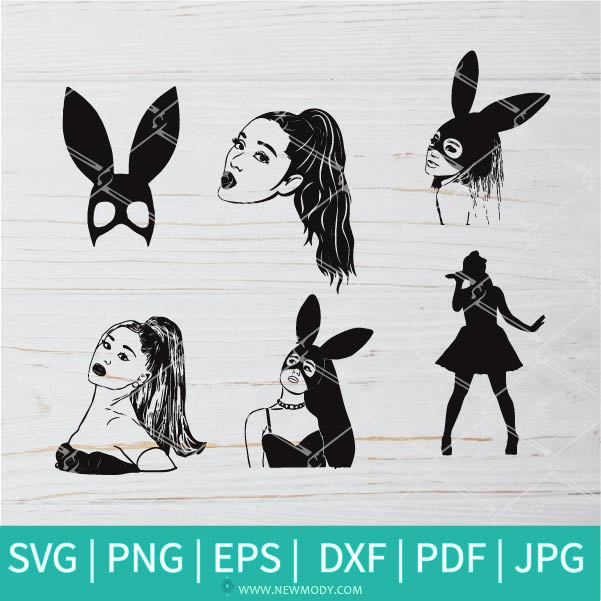 Ariana Grande Bundle SVG - Ariana Grande SVG - Ariana Grande Positions SVG - Thank U Next SVG - Newmody