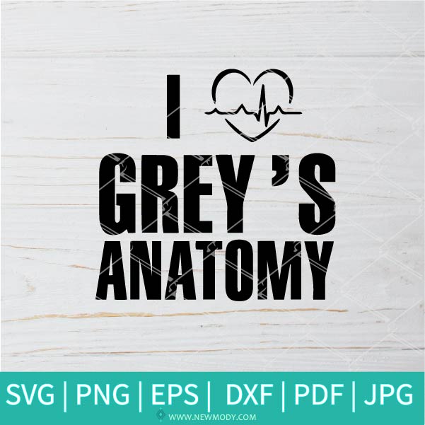 Grey's Anatomy SVG  - Grey's anatomy quotes svg -  Anatomy Of A Pew SVG - Pew Anatomy SVG - Newmody
