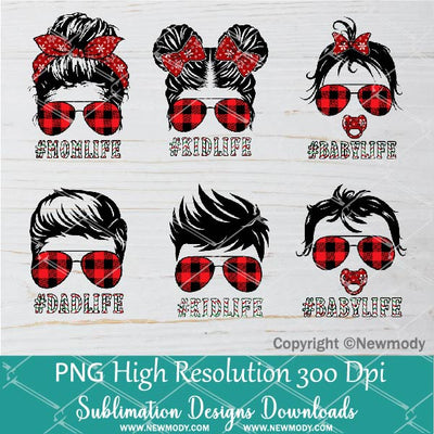 Matching Christmas Family Life PNG Sublimation | Merry Christmas Family life PNG - Newmody