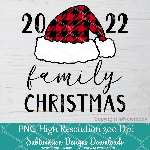 Christmas Family 2022 Sublimation PNG | Merry Christmas 2022 PNG - Newmody