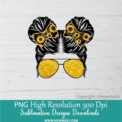 Sunflower Mom Life Kid Life Baby Life PNG Bundle Sublimation Downloads | Sunflower Matching Family life | Sunflower Mommy and Me - Newmody