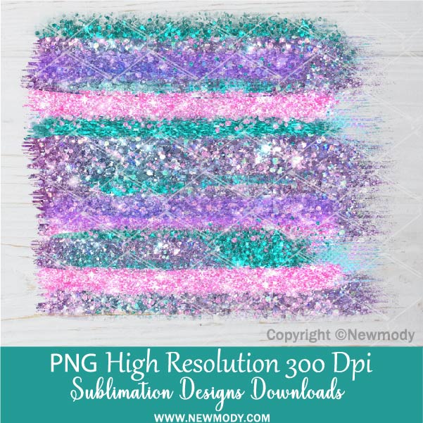 Unicorn Brush Strokes Background PNG - Pastel Rainbow Background PNG - Newmody