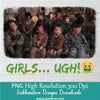 Girls ugh PNG | little rascals 90's movie boys | Funny Valentine Sublimation Design