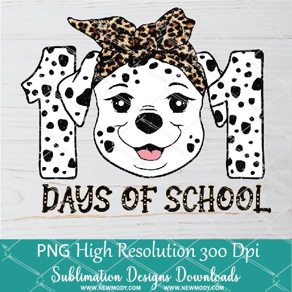 101 days Dalmatian Shirt' Sticker