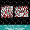 Distressed Heart Leopard background 2 PNGs for Sublimation Design - Valentine Leopard background - Newmody