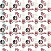 FSU Digital Paper Pack - 4 FSU Seamless Patterns Bundle - Seminoles Pattern - Newmody