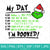 My Day Grinch SVG - My Day I'M Booked Svg