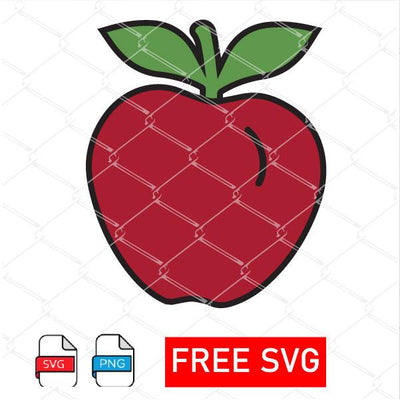 Apple SVG Free For Cricut And Silhouette Newmody