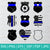 Police Badge SVG Bundle - Police Badge Clipart Bundle