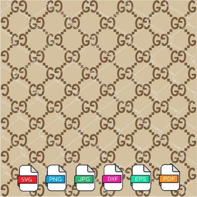 Shop online Gucci Pattern GG SVG file at a flat rate. Check out our latest,  unique and custom collection of Gucci Pattern GG vector f…